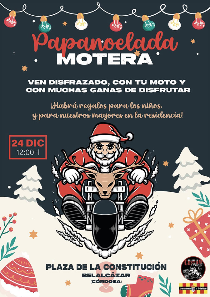 únete a la papanoelada motera 2025 en móstoles, un evento único para los amantes de las motos y la navidad. ¡diversión, motoristas y espíritu navideño garantizados!