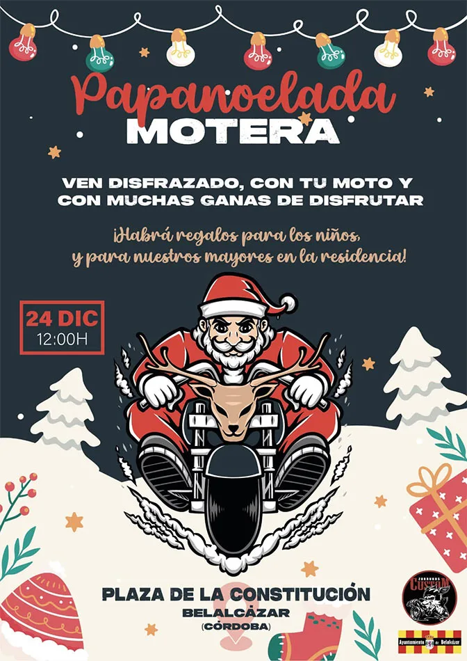 únete a la papanoelada motera 2025 en móstoles, un evento único para los amantes de las motos y la navidad. ¡diversión, motoristas y espíritu navideño garantizados!