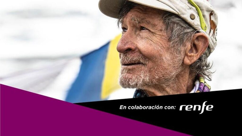 ayuso recibe a carlos soria, montañista octogenario reconocido por sus impresionantes conquistas en alta montaña.